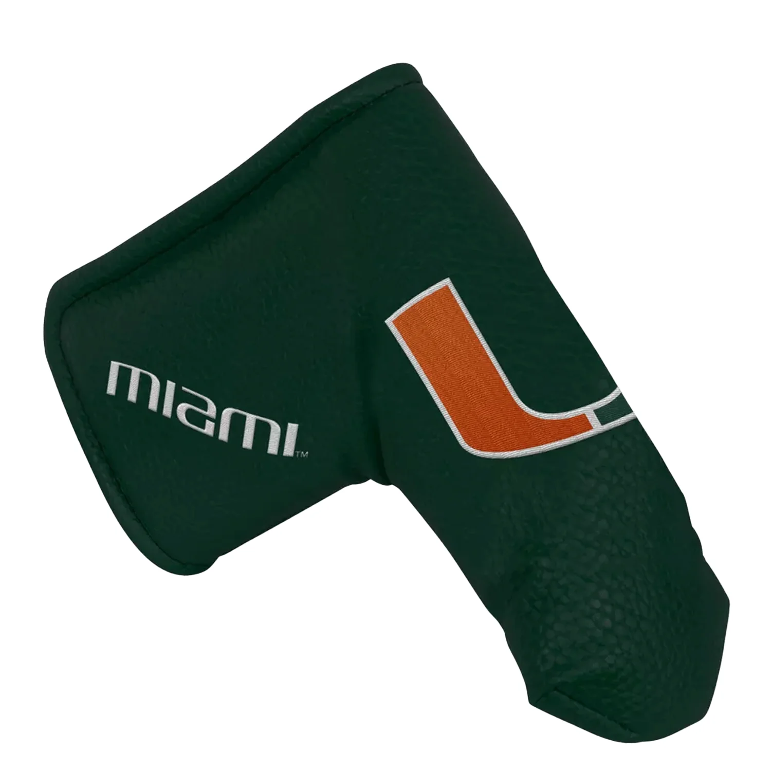 WinCraft Miami Hurricanes Green Blade Putter Cover - Image 2