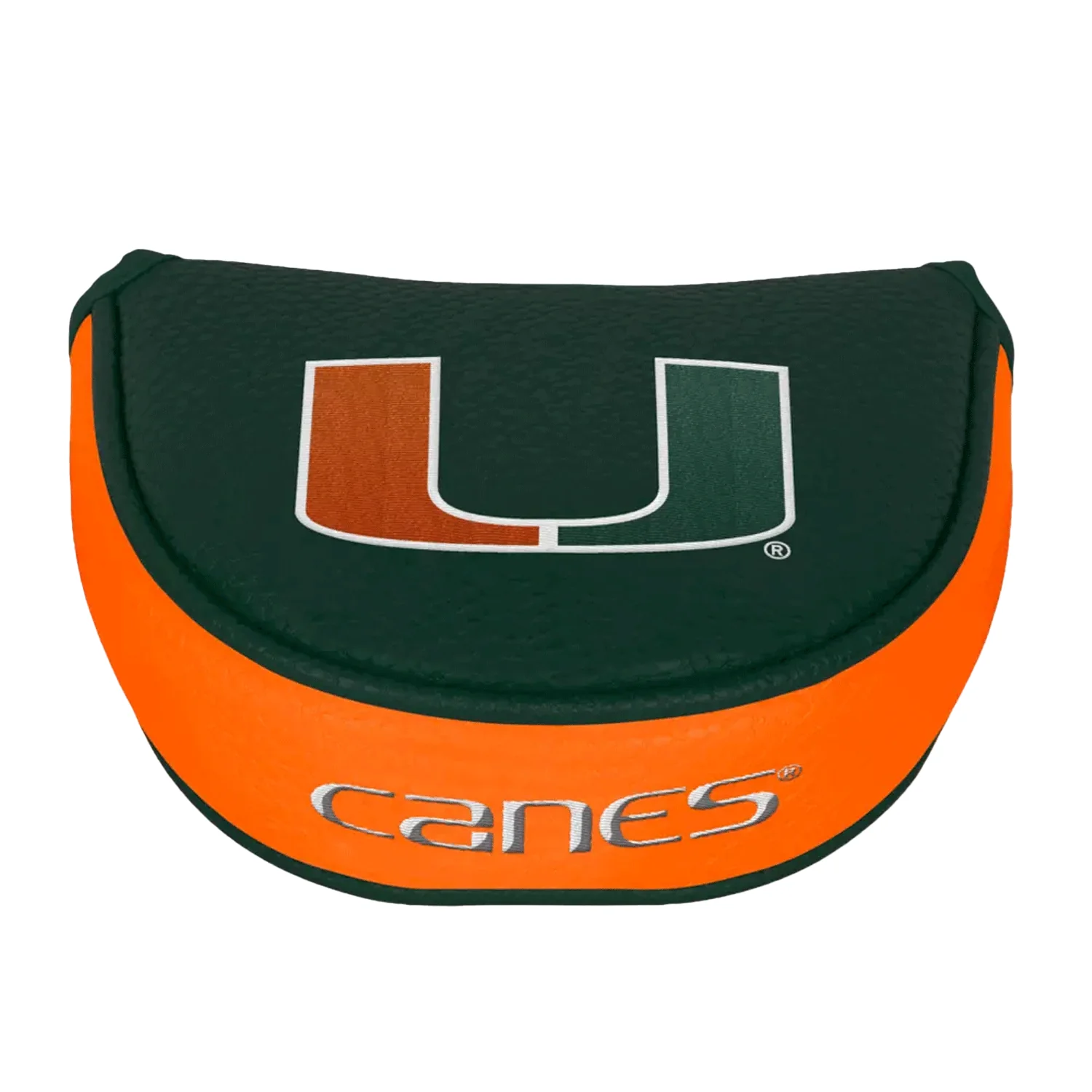WinCraft Miami Hurricanes Green Mallet Putter Cover