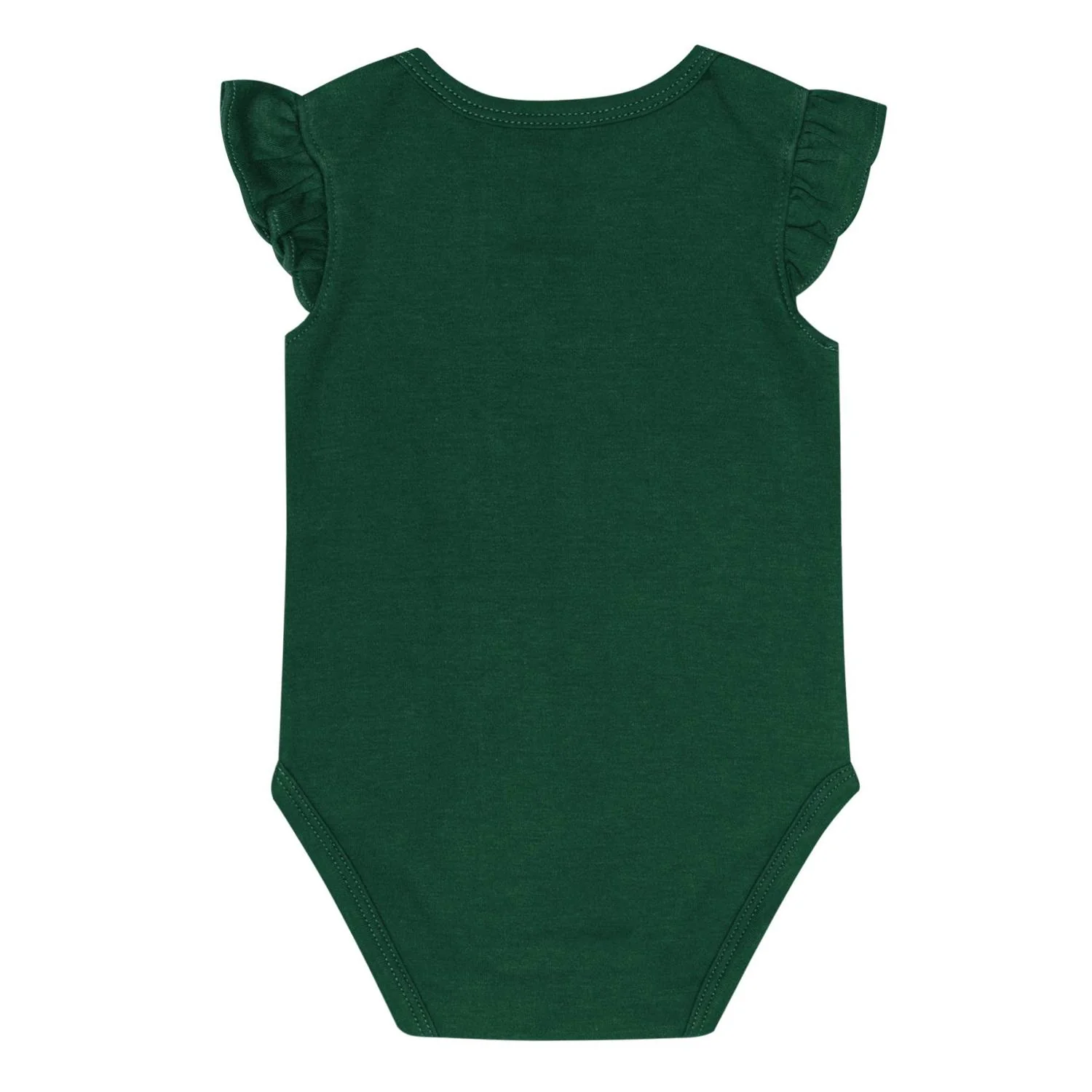 Outerstuff Miami Hurricanes Green and Orange Infant Groovy 2-Pack Onesies Set - Image 4