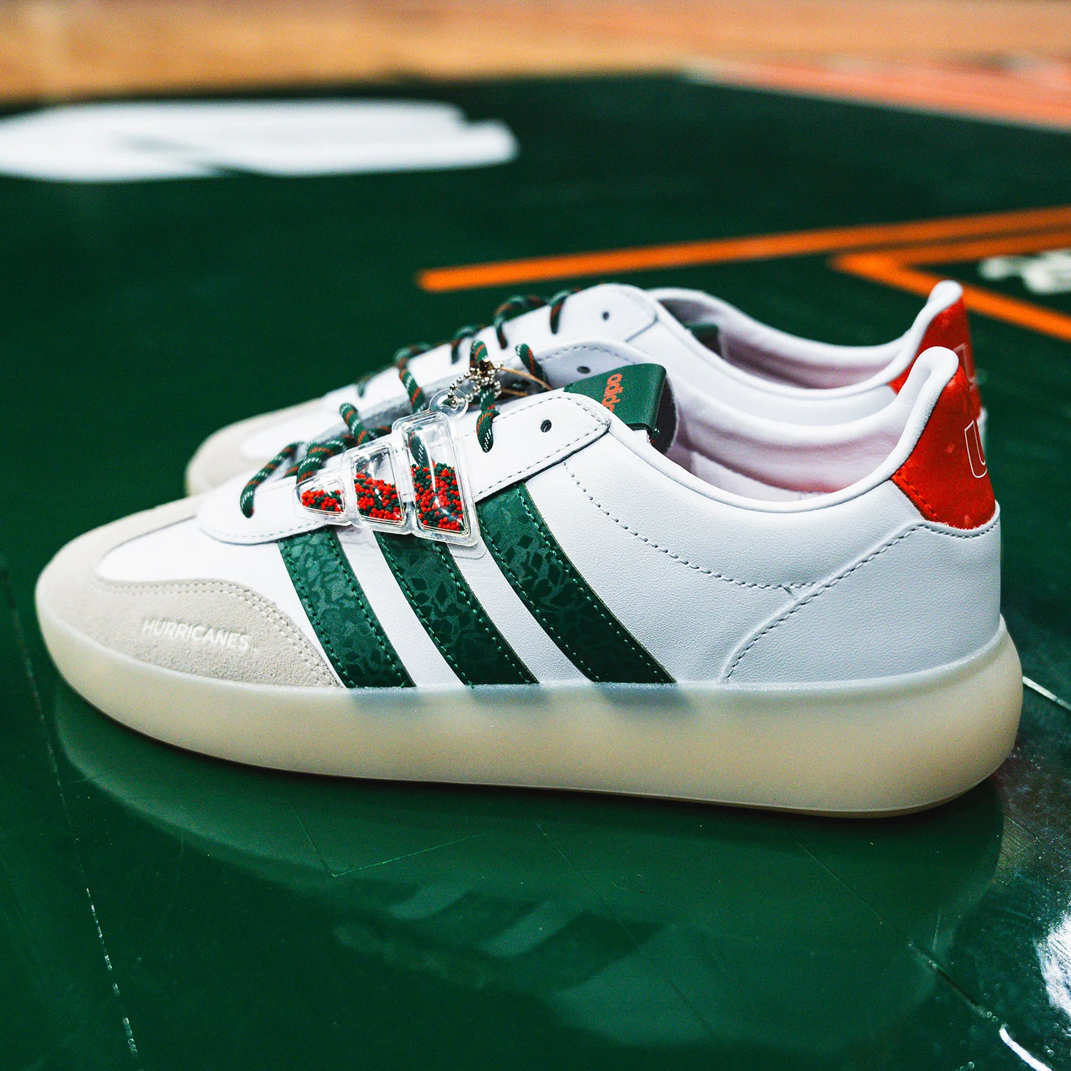 adidas Miami Hurricanes Barreda Decode Shoes - Image 4