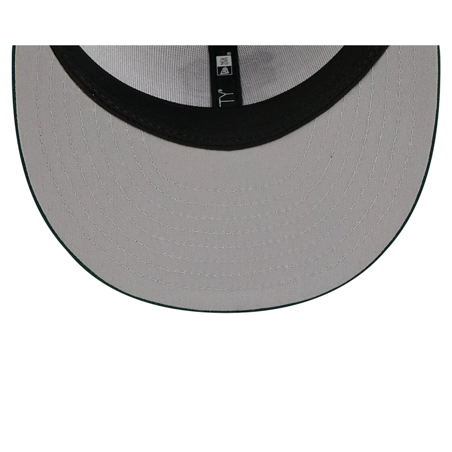 New Era Miami Hurricanes White and Green Old English "M" 59FIFTY Fitted Hat - Image 7