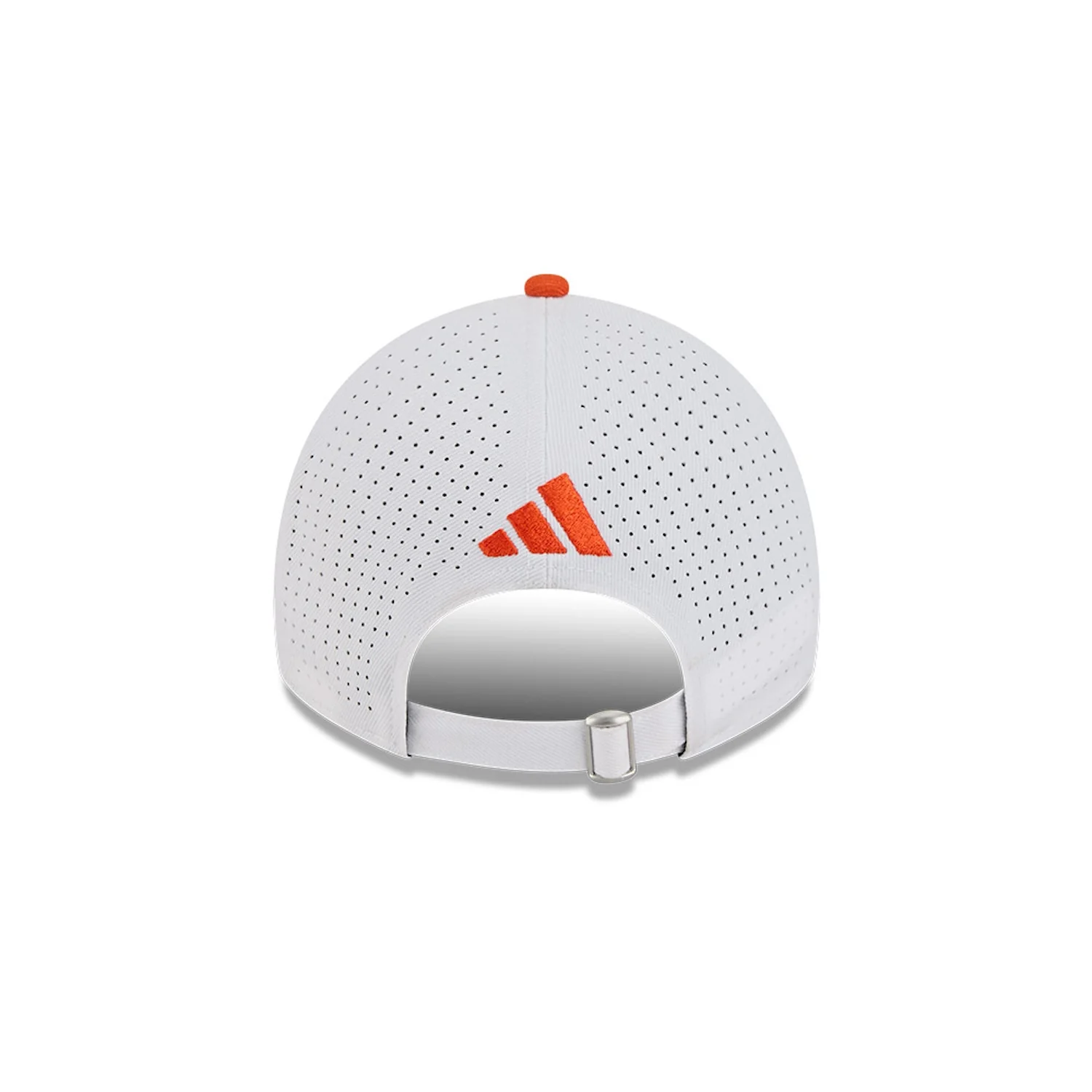 New Era Miami Hurricanes White and Orange Maniac 9TWENTY Adjustable Hat - Image 5