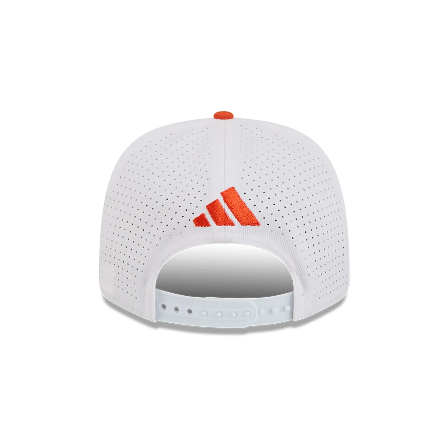 New Era Miami Hurricanes White and Orange Maniac 9SEVENTY Adjustable Hat - Image 5