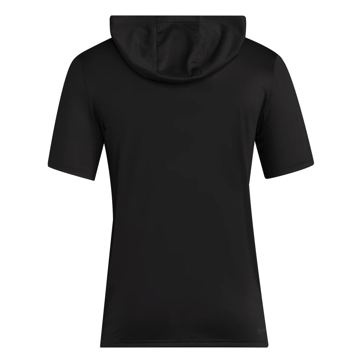 adidas Miami Hurricanes Black Salute to Service Short-Sleeve Hooded T-Shirt - Image 2