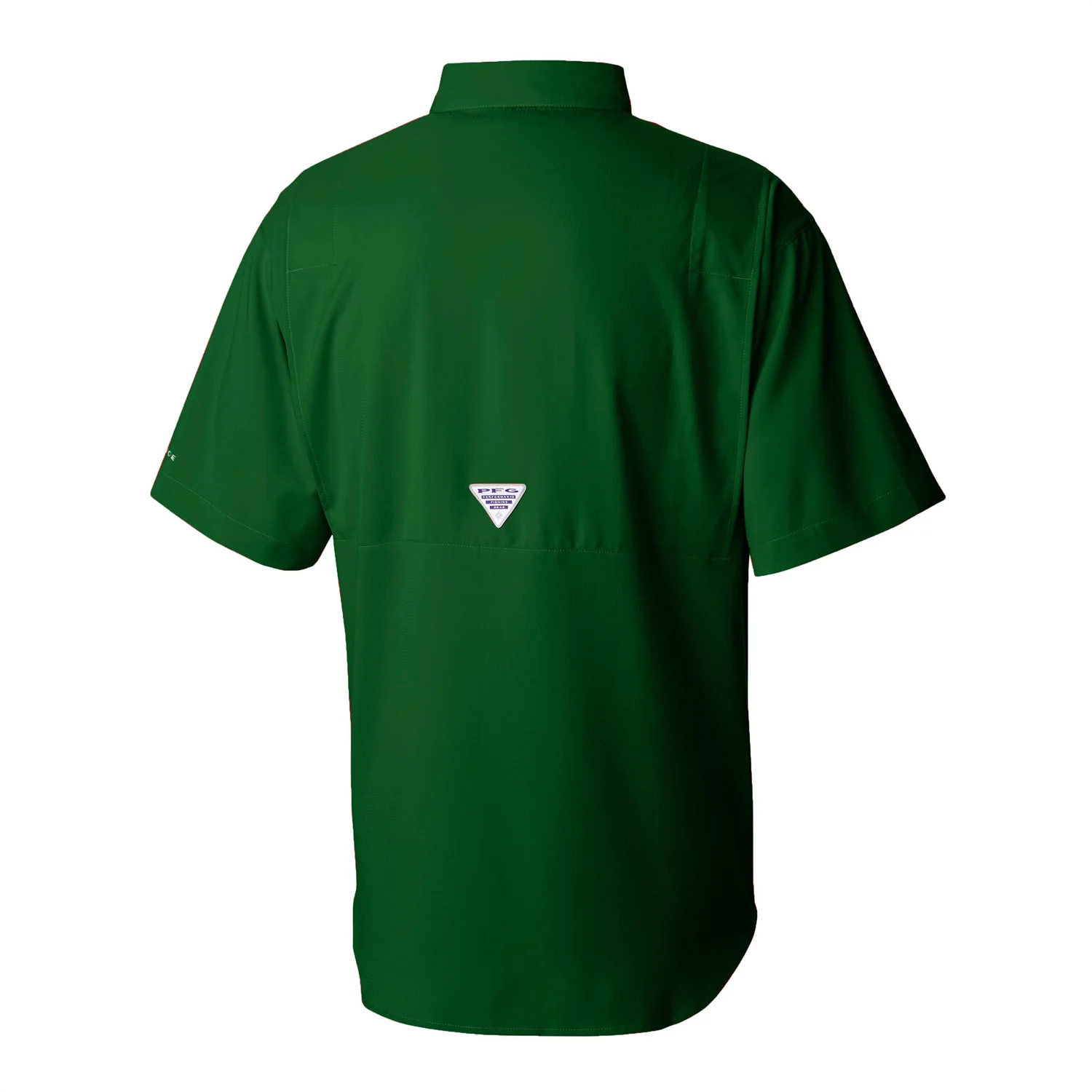 Columbia Miami Hurricanes U Football Tamiami Button-Up Green Woven Shirt - Image 2
