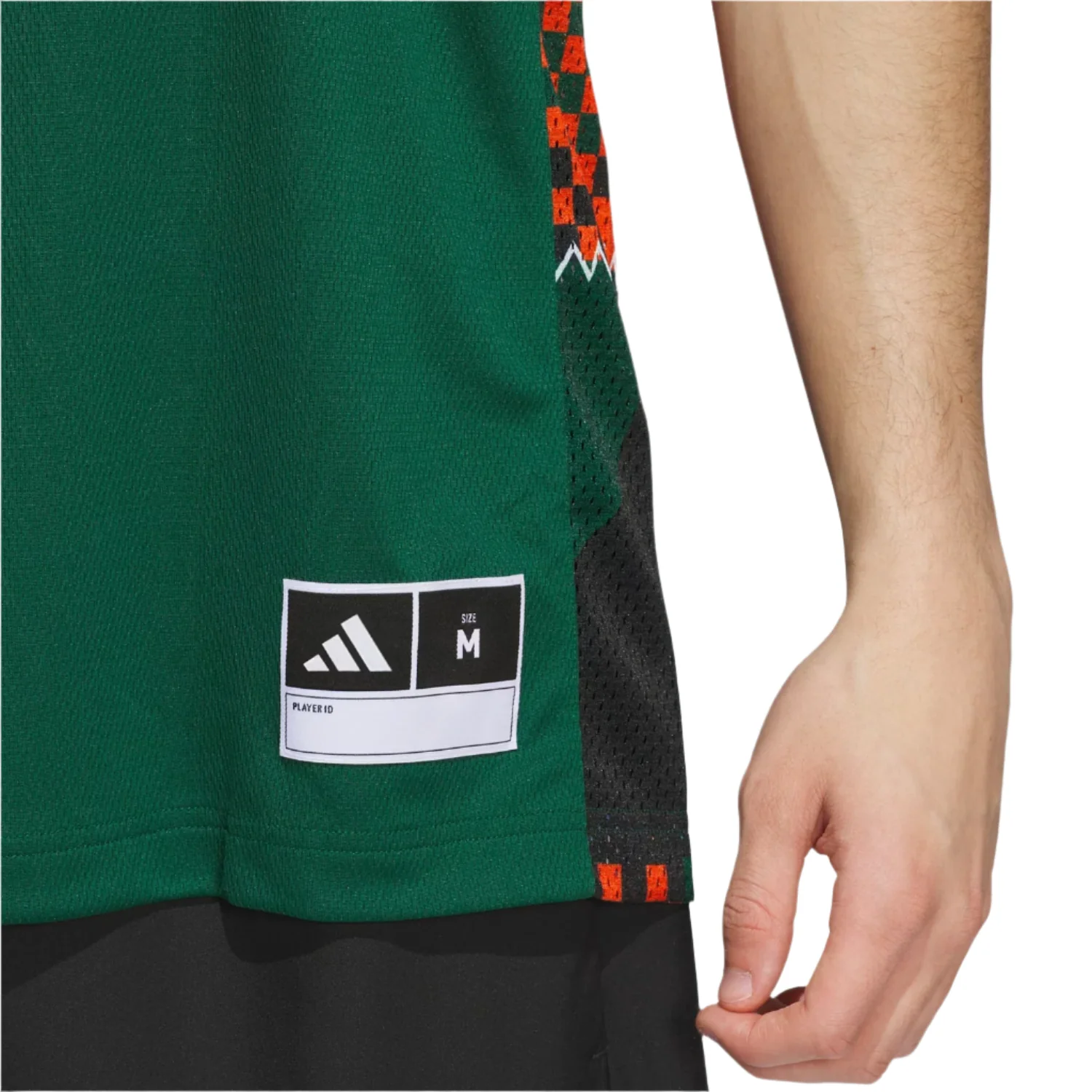 adidas Miami Hurricanes Honoring Black Excellence Basketball Jersey - Image 4