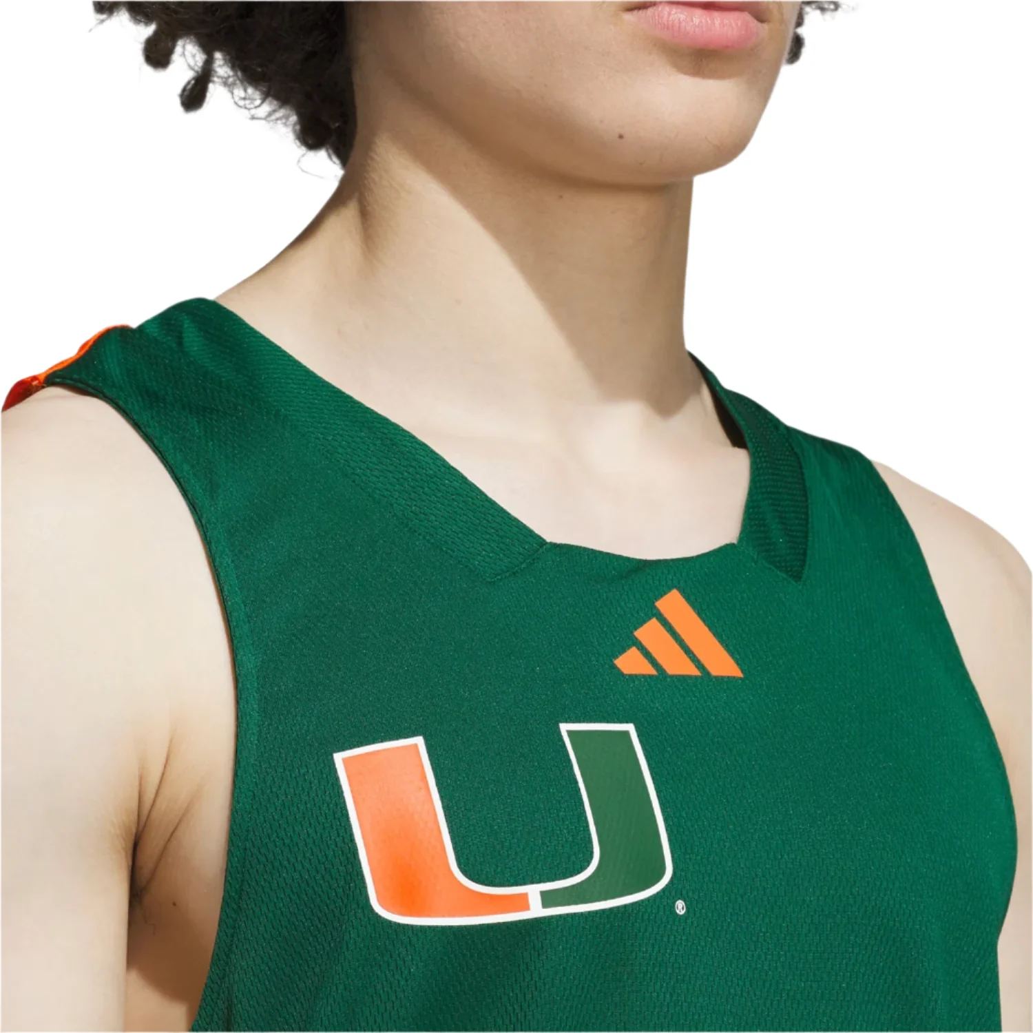 adidas Miami Hurricanes Honoring Black Excellence Basketball Jersey - Image 5