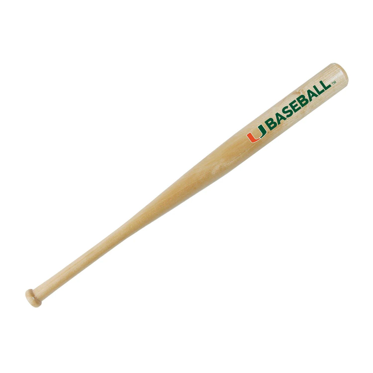 Jardine Miami Hurricanes U Baseball Wood Mini Bat