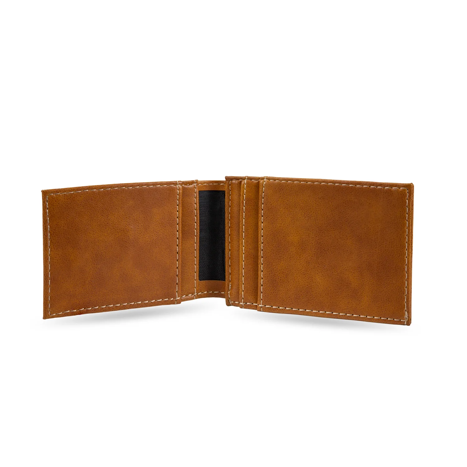 Rico Industries Miami Hurricanes Brown Front Pocket Wallet - Image 3
