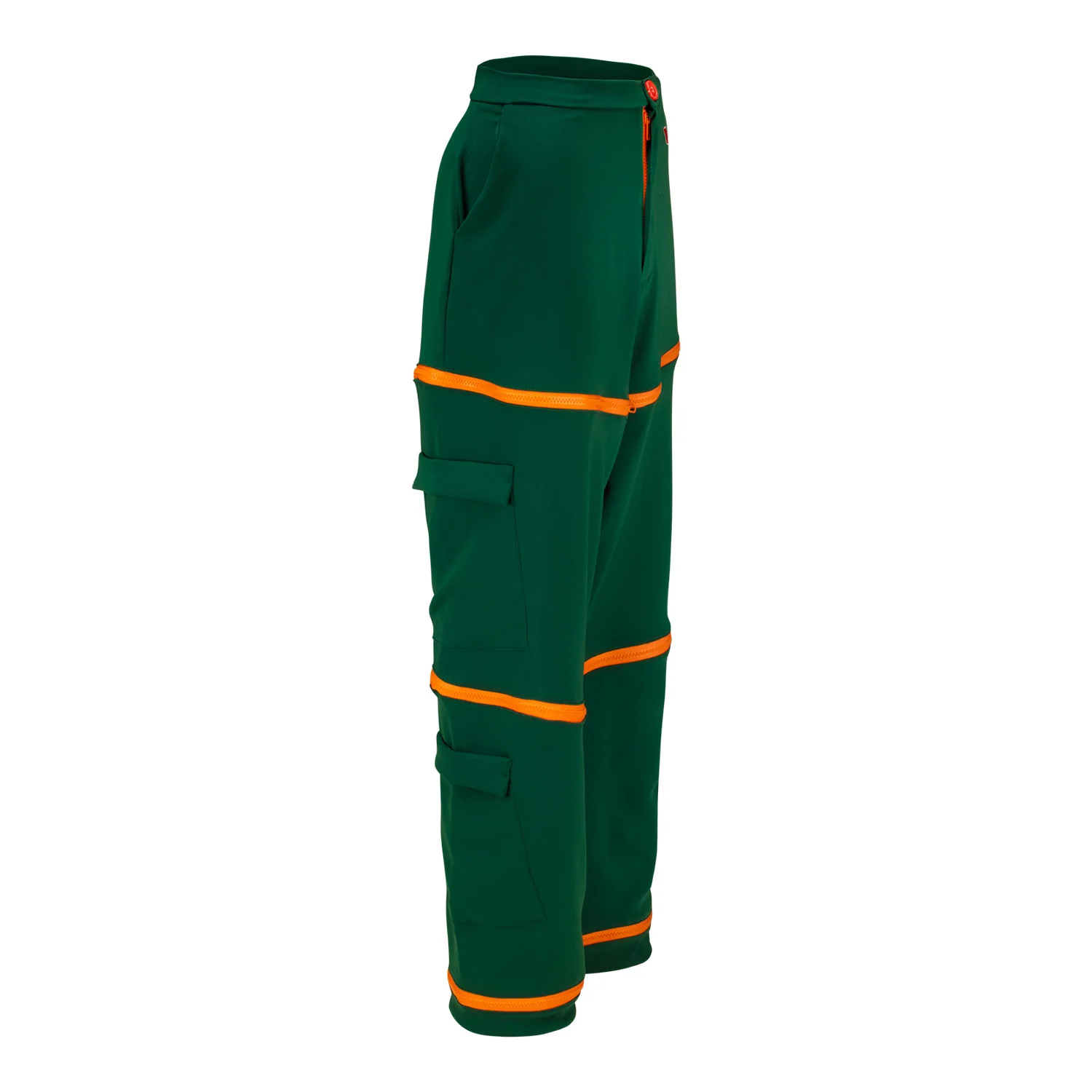 Radmila Lolly University of Miami Women's Green Zippered Pants - Image 13